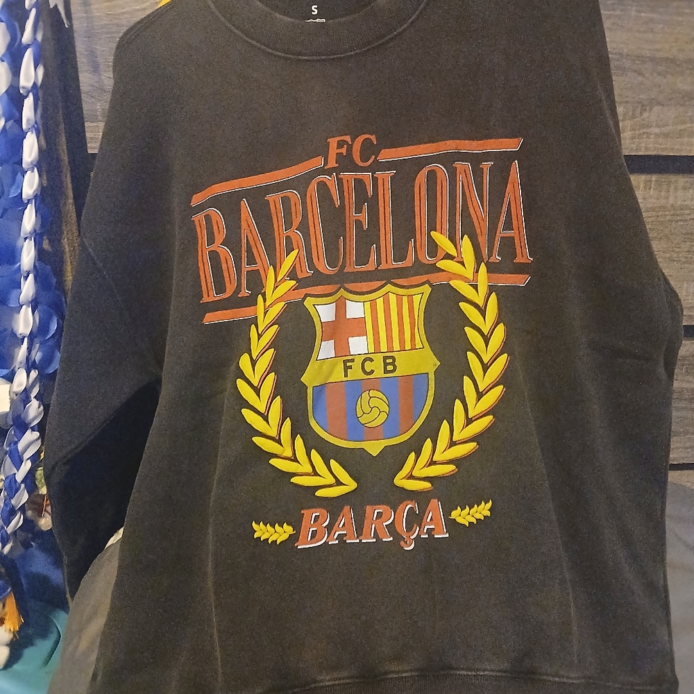 FC Barcelona Black Sweatshirt - Picture 4 of 10
